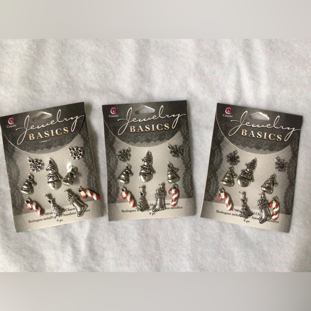NWT Cousin Metal Christmas Charms
